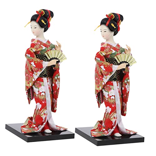 Cabilock 2 Stück Japanische Geisha Puppe im Kimono Handgefertigte Tischdekoration für Zuhause Einzigartiges Design für Freunde und Familie Cabilock 2 Stück Japanische Geisha Puppe im Kimono Handgefertigte Tischdekoration für Zuhause Einzigartiges Design für Freunde und Familie von Cabilock