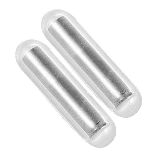 Cabilock 2 Stück Magnetrührstäbe aus Ptfe Glasrührstäbchen für Effizientes Laboren Magnetische Rührstäbe für Flüssigkeiten Einfach zu Bedienen und Wartungsfreundlich Wiederverwendbar von Cabilock