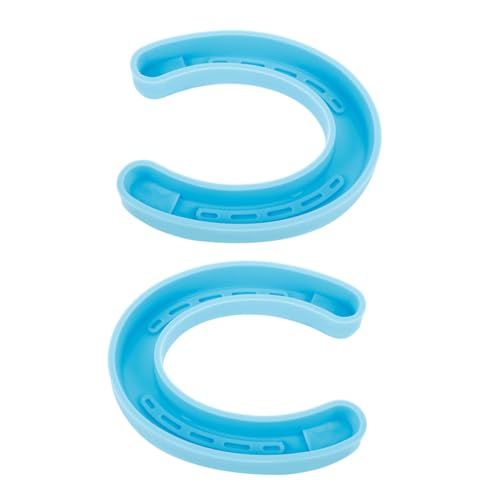 Cabilock 2 Stück Pferdehuf Silikonform Silikonmolds für Epoxidharz Kerzen und Seifenherstellung Duftende Dekoration für Auto von Cabilock