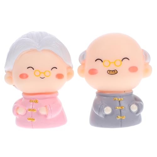 Cabilock 2 Stück Romantische Teilig Ältere Miniaturfiguren Tortendeko Resin Handgefertigt für Hochzeit Jahrestag Geburtstagsfeier Tischdeko DIY Wohnzimmer Dekoration Cabilock 2 Stück Romantische Teilig Ältere Miniaturfiguren Tortendeko Resin Handgefertigt für Hochzeit Jahrestag Geburtstagsfeier Tischdeko DIY Wohnzimmer Dekoration von Cabilock