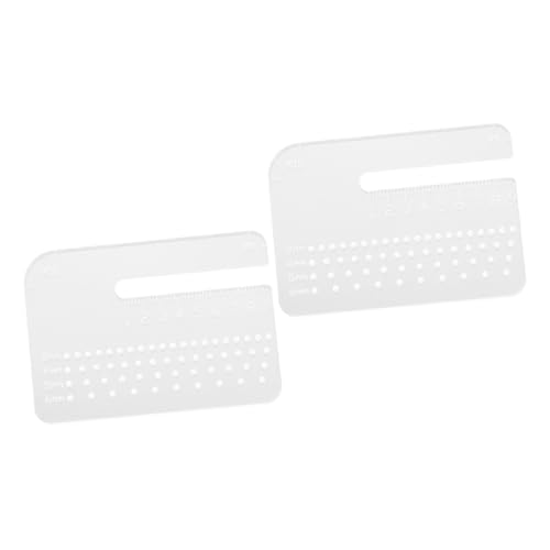 Cabilock 2 Stück Stanzhilfsplatte für Ledernähte Stanzwerkzeuge aus Leder Lederschläger praktische Locherplatte Locher für Stoff großer Locher Heftstanzhilfsplatte Schlaghilfeplatte Acryl Cabilock 2 Stück Stanzhilfsplatte für Ledernähte Stanzwerkzeuge aus Leder Lederschläger praktische Locherplatte Locher für Stoff großer Locher Heftstanzhilfsplatte Schlaghilfeplatte Acryl von Cabilock