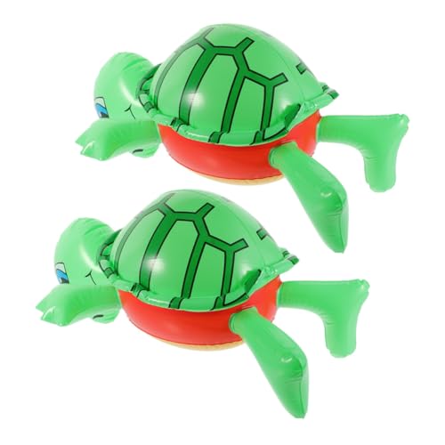 Cabilock 2 Stück Teiliges Aufblasbares Schildkröten Partyspielzeug aus PVC Wiederverwendbares Wasserspielzeug für Garten und Badewanne Vielseitiger Deko und Fotoartikel für Erwachsene Cabilock 2 Stück Teiliges Aufblasbares Schildkröten Partyspielzeug aus PVC Wiederverwendbares Wasserspielzeug für Garten und Badewanne Vielseitiger Deko und Fotoartikel für Erwachsene von Cabilock