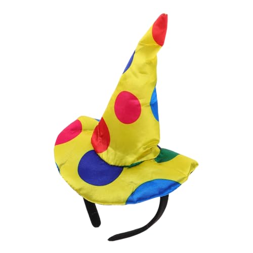 Cabilock 2 Stück Teiliges Clown Haarreif Leichtes Karneval Accessoire Lustiger Partyhut Vielseitig für Halloween Karneval Cosplay Familienkostüm Cabilock 2 Stück Teiliges Clown Haarreif Leichtes Karneval Accessoire Lustiger Partyhut Vielseitig für Halloween Karneval Cosplay Familienkostüm von Cabilock