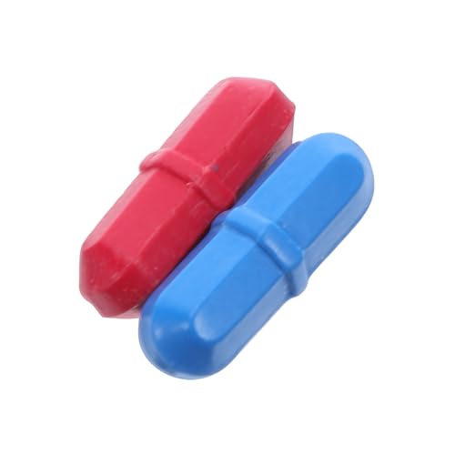 Cabilock 2 Stück Teiliges Ptfe Magnetrührstab Chemikalienbeständig Präzisionsgefertigt Geräuscharm für Laborflüssigkeiten und Biochemische Forschung Rot und Blau Cabilock 2 Stück Teiliges Ptfe Magnetrührstab Chemikalienbeständig Präzisionsgefertigt Geräuscharm für Laborflüssigkeiten und Biochemische Forschung Rot und Blau von Cabilock