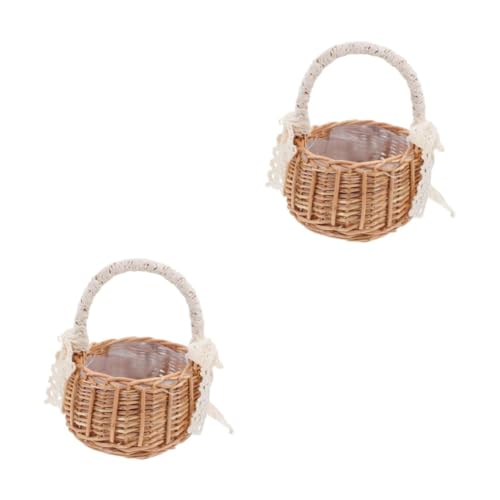 Cabilock 2 Stücke Geflochtener Blumenkorb Rattankorb Obstkorb Holz Blumentopf Rattan Korb Wicker Basket Blumenmädchen Körbchen für Blumenarrangement Hochzeit Tischdeko Shabby Chic Landhausstil Deko Cabilock 2 Stücke Geflochtener Blumenkorb Rattankorb Obstkorb Holz Blumentopf Rattan Korb Wicker Basket Blumenmädchen Körbchen für Blumenarrangement Hochzeit Tischdeko Shabby Chic Landhausstil Deko von Cabilock