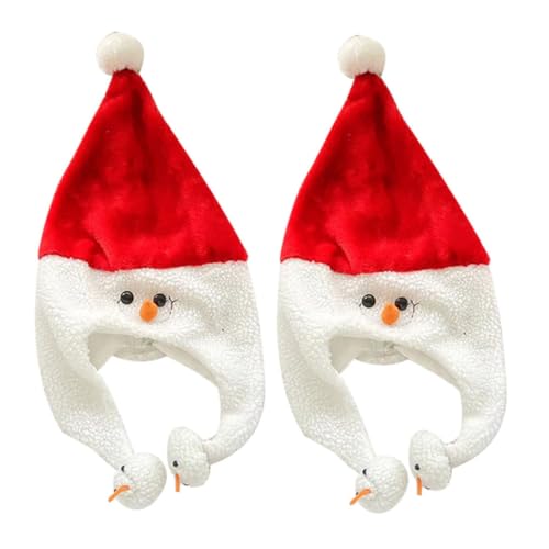 Cabilock 2 Teiliges Kostüm Für Erwachsene Lustige Mütze Weihnachtskostüm Mütze Süße Hüte Zubehör Party Neuheit Farben Weiß Erwachsene Übergroße Kleine Weihnachtsmütze Frohe von Cabilock