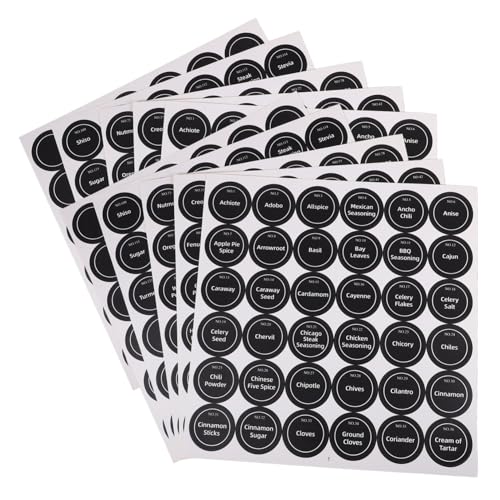 Cabilock 20 Blatt Gewürzglas Etiketten Aufkleber Glas Etiketten Abnehmbare Blanko Etiketten Für Gewürzgläser Kleine Gewürzregal Etiketten Gewürzetiketten Gewürzflaschen Etiketten Cabilock 20 Blatt Gewürzglas Etiketten Aufkleber Glas Etiketten Abnehmbare Blanko Etiketten Für Gewürzgläser Kleine Gewürzregal Etiketten Gewürzetiketten Gewürzflaschen Etiketten von Cabilock