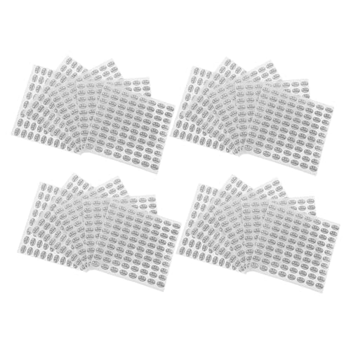 Cabilock 20 Blatt Qc Pass Aufkleber Selbstklebend Tamper Evident Qualitätskontrolle Etiketten mit Permanentem Gitternetz für Inspektion Verpackung und Lager Sicherheitsmarkierung von Cabilock