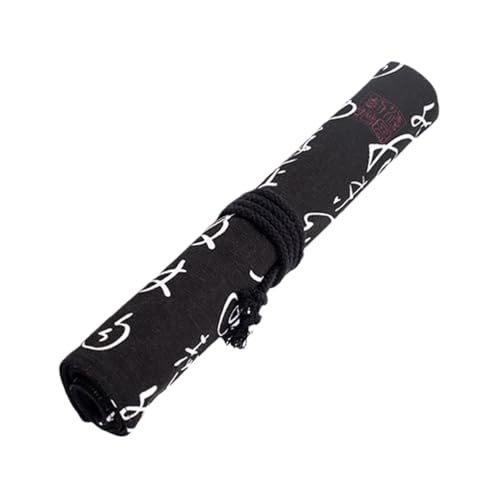 Cabilock 20 Pinselhalter Für Leinwandkunst Farbpinsel Reise-make-up-pinsel Federmäppchen Künstler Malen Aquarell-ölbeutel Kunstpinselhalter Pinseletui Hohe Kapazität Bürstenwalze Reisen von Cabilock