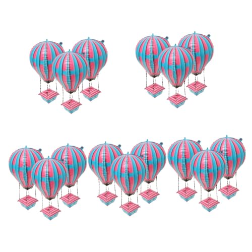 Cabilock 20 Stk Heißluftballon Karneval Ballon Aufblasbare Ballons Dekorationen Für Die Babyparty Deckendekoration Luftballons Zum Leuchten Bringen Kind Heliumballon Hochzeit Aluminiumfolie von Cabilock