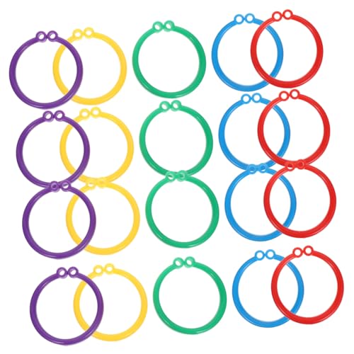 Cabilock 20 Stück Bunte Kunststoff für Party Dekorationen Leichte Helium Ballon Gewichte für Hochzeiten und Geburtstagsfeiern Vielseitig Einsetzbar und Installieren von Cabilock