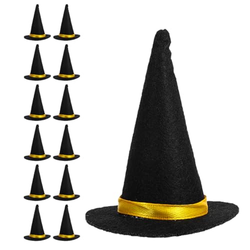 Cabilock 20 Stück Dekorative Flaschenverschlüsse für Halloween Kleine Filz Hüte für Diy Bastelarbeiten und Feiertagsfeiern zur Steigerung der Halloween Cabilock 20 Stück Dekorative Flaschenverschlüsse für Halloween Kleine Filz Hüte für Diy Bastelarbeiten und Feiertagsfeiern zur Steigerung der Halloween von Cabilock