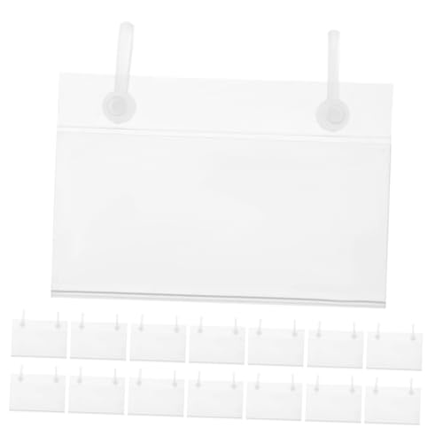 Cabilock 20 Stück Etikettenhalter Regaletiketten Regale Korbetiketten Etikettenclips Korbclips Zum Beschriften Von Lagerbehälteretiketten Clips Auf Korbetiketten Behälterclips Cabilock 20 Stück Etikettenhalter Regaletiketten Regale Korbetiketten Etikettenclips Korbclips Zum Beschriften Von Lagerbehälteretiketten Clips Auf Korbetiketten Behälterclips von Cabilock