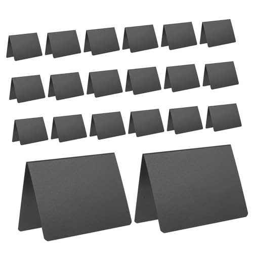 Cabilock 20 Stück Kleines Tafel-Tischschild löschbare Notiztafel Mini-Tafelschild kleine Zeichen Mini-Kreidetafeln Rechteckiges Whiteboard Tafelschilder Message Board PVC Schwarz Cabilock 20 Stück Kleines Tafel-Tischschild löschbare Notiztafel Mini-Tafelschild kleine Zeichen Mini-Kreidetafeln Rechteckiges Whiteboard Tafelschilder Message Board PVC Schwarz von Cabilock