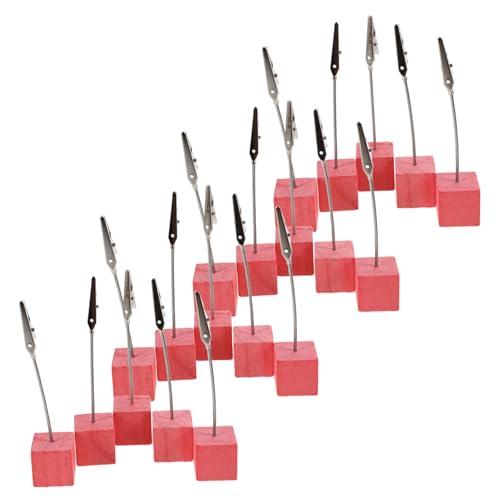 Cabilock 20 Stück Lackierter hölzerne Visitenkartenhalter Clip-Halter für Tischkarten Holzkartenrock dekorativer Tischkartenhalter Hängender Nachrichtenclip Hochzeitsnummer steht Cabilock 20 Stück Lackierter hölzerne Visitenkartenhalter Clip-Halter für Tischkarten Holzkartenrock dekorativer Tischkartenhalter Hängender Nachrichtenclip Hochzeitsnummer steht von Cabilock