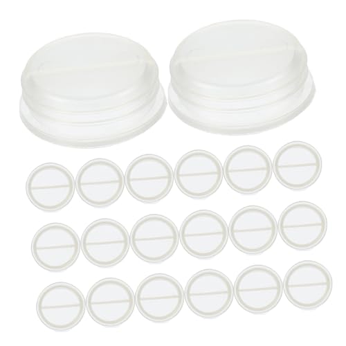 Cabilock 20 Stück Sparschwein Stopfen Transparent Rund Loch Abdeckung Sparbüchse Ersatzverschluss Sicherer Sitz Leicht Entfernbare Münzfach Verschluss Zubehör Cabilock 20 Stück Sparschwein Stopfen Transparent Rund Loch Abdeckung Sparbüchse Ersatzverschluss Sicherer Sitz Leicht Entfernbare Münzfach Verschluss Zubehör von Cabilock
