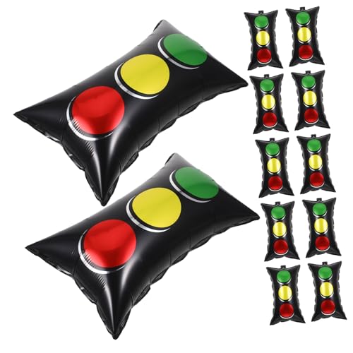 Cabilock 20 Stück Teiliges Aluminiumfolie Verkehrsampel Ballon Rote Gelbe Grüne Ampel Ballons für Fahrzeug Geburtstagsparty Dekoration Helien und Luftbefüllbar Langlebig Leuchtend für Cabilock 20 Stück Teiliges Aluminiumfolie Verkehrsampel Ballon Rote Gelbe Grüne Ampel Ballons für Fahrzeug Geburtstagsparty Dekoration Helien und Luftbefüllbar Langlebig Leuchtend für von Cabilock