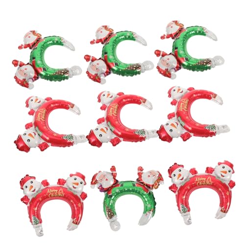 Cabilock 20 Stück Teiliges Aufblasbare Weihnachts Haarreifen Kreative Cartoon Stirnbänder für Weihnachtsfeiern und Partys Lustige Dekorationen für Erwachsene Cabilock 20 Stück Teiliges Aufblasbare Weihnachts Haarreifen Kreative Cartoon Stirnbänder für Weihnachtsfeiern und Partys Lustige Dekorationen für Erwachsene von Cabilock