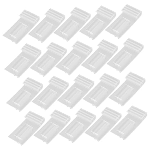 Cabilock 20 Stück Teiliges Transparentes Etikettenhalter für Drahtregale Wiederverwendbar Einfach zu Befestigen Vielseitig für Preisschilder und Displays in Einzelhandel Supermarkt Lager Cabilock 20 Stück Teiliges Transparentes Etikettenhalter für Drahtregale Wiederverwendbar Einfach zu Befestigen Vielseitig für Preisschilder und Displays in Einzelhandel Supermarkt Lager von Cabilock