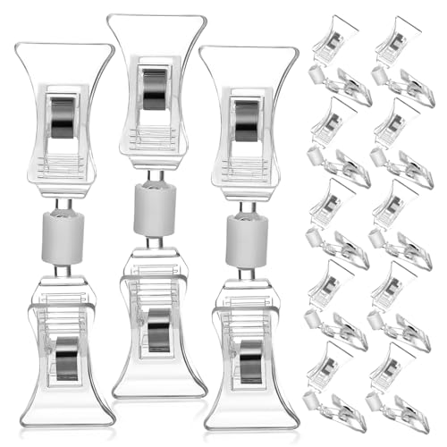 Cabilock 20 Stück Transparenter Clip Name Stichworte Preisanzeigeclips Etikett Merchandising Praktische Schilderclips Doppelclip-anzeige Fan-shop Beidseitig Groß -material Cabilock 20 Stück Transparenter Clip Name Stichworte Preisanzeigeclips Etikett Merchandising Praktische Schilderclips Doppelclip-anzeige Fan-shop Beidseitig Groß -material von Cabilock