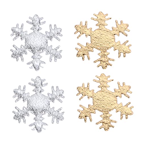 Cabilock 200 Stück Schneeflocken Konfetti Weihnachten Kunstschnee Weihnachtsdekorationen Schneeflocken-streusel Hängend Weihnachtsstreusel Künstlicher Schnee Weihnachtstisch Konfetti Vlies von Cabilock