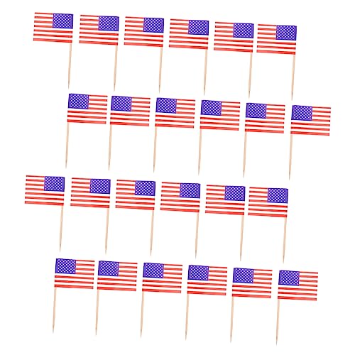 Cabilock 200 Stück Usa Flaggen Cupcake Topper Papier Dekoration für Kuchen Desserts Obst und Pflanzen für Patriotische Feiern und Partys Cabilock 200 Stück Usa Flaggen Cupcake Topper Papier Dekoration für Kuchen Desserts Obst und Pflanzen für Patriotische Feiern und Partys von Cabilock