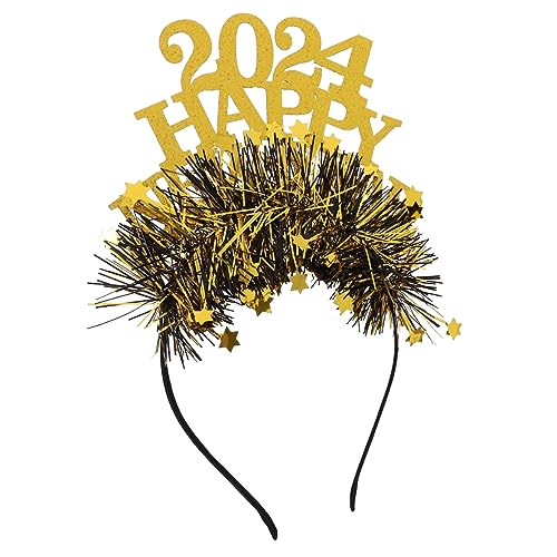 Cabilock 2024 Neues Jahr Stirnband Silvester Partyhut Jahr Kulisse Stirnbänder Jahresfeier Kopfschmuck Jahre Partygeschenke Jahr Dekorationen Lametta Neujahr Stirnband Filzstoff Golden Cabilock 2024 Neues Jahr Stirnband Silvester Partyhut Jahr Kulisse Stirnbänder Jahresfeier Kopfschmuck Jahre Partygeschenke Jahr Dekorationen Lametta Neujahr Stirnband Filzstoff Golden von Cabilock