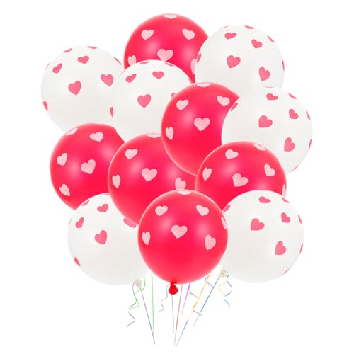 Cabilock 20St rot-weißer Liebesballon Hochzeitsdekorationen pastellfarbene Luftballons Ballongirlande wandverkleidung wand polsterung Hochzeitsballon Luftballons zur Hochzeit Emulsion Cabilock 20St rot-weißer Liebesballon Hochzeitsdekorationen pastellfarbene Luftballons Ballongirlande wandverkleidung wand polsterung Hochzeitsballon Luftballons zur Hochzeit Emulsion von Cabilock