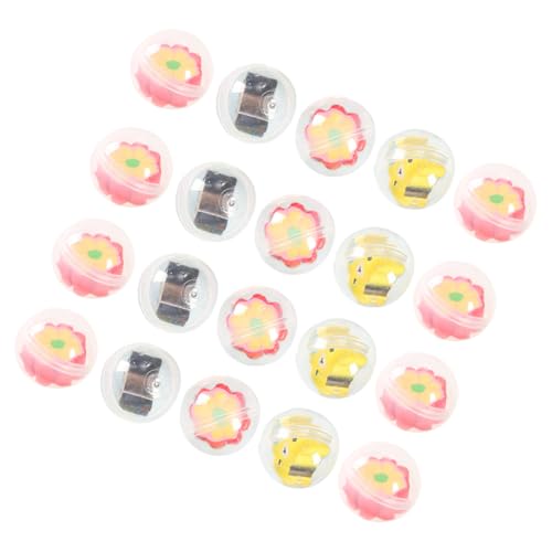 Cabilock 20Stücke Gefüllte Bälle mit Radiergummi und Bleistiftanhängern für Kindergeburtstage Geschenkkapseln für Kreative Goodie Bags Überraschende Mitgebsel für Kleine von Cabilock