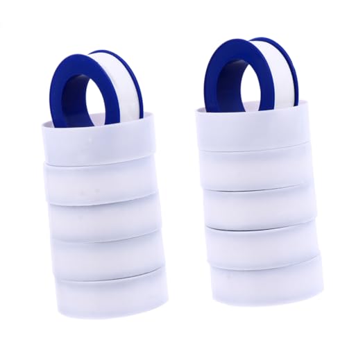 Cabilock 20Stücke Ptfe Dichtungsband Hochtemperatur Klebeband Für Wasserleitungen Langlebig Für Rohrfäden Tägliche Cabilock 20Stücke Ptfe Dichtungsband Hochtemperatur Klebeband Für Wasserleitungen Langlebig Für Rohrfäden Tägliche von Cabilock