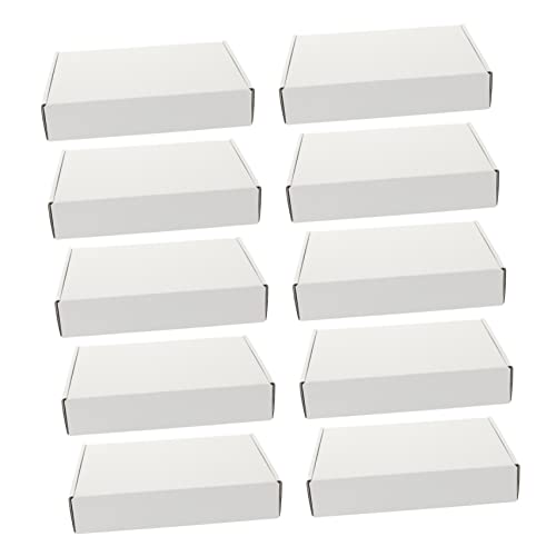 Cabilock 20Stücke Wellpappe Verpackungsboxen Faltbare Versand Aufbewahrungsboxen aus Recycelbarem Material für Kleine Sendungen Doppelseitig Robust Cabilock 20Stücke Wellpappe Verpackungsboxen Faltbare Versand Aufbewahrungsboxen aus Recycelbarem Material für Kleine Sendungen Doppelseitig Robust von Cabilock