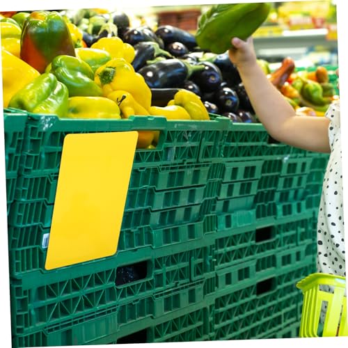 Cabilock 24 Stück Teiliges Leuchtende Preisetiketten PVC Wiederbeschreibbare Preisschilder für Einzelhandel Supermarkt Preisanzeigekarten Robust Vielseitig Einsetzbar Leicht Anpassbar Cabilock 24 Stück Teiliges Leuchtende Preisetiketten PVC Wiederbeschreibbare Preisschilder für Einzelhandel Supermarkt Preisanzeigekarten Robust Vielseitig Einsetzbar Leicht Anpassbar von Cabilock