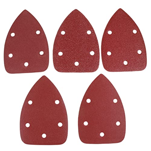 Cabilock 25 Stück Dreieckiges Schleifpapier Schleifen Schleifpads Sandpapier Schleifpapier Mit Dreieckiger Rückseite Schleifpapier Strömen Rot Cabilock 25 Stück Dreieckiges Schleifpapier Schleifen Schleifpads Sandpapier Schleifpapier Mit Dreieckiger Rückseite Schleifpapier Strömen Rot von Cabilock