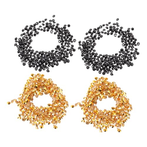 Cabilock 2Er-Pack Diamanten Streudeko Gold Schwarz Spitze Rückseite Stabile Strasssteine für Hochzeitsdeko Vasenfüllung Makeup Box Party Tischdekoration Cabilock 2Er-Pack Diamanten Streudeko Gold Schwarz Spitze Rückseite Stabile Strasssteine für Hochzeitsdeko Vasenfüllung Makeup Box Party Tischdekoration von Cabilock