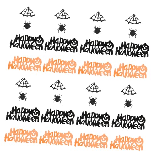 Cabilock 2Er-Pack Halloween Konfetti Bunte Party Deko mit Fledermaus Kürbis Hexe Geist Spinnennetz Wiederverwendbar Realistisch für Halloween Tischdeko Zuhause Bar Cabilock 2Er-Pack Halloween Konfetti Bunte Party Deko mit Fledermaus Kürbis Hexe Geist Spinnennetz Wiederverwendbar Realistisch für Halloween Tischdeko Zuhause Bar von Cabilock