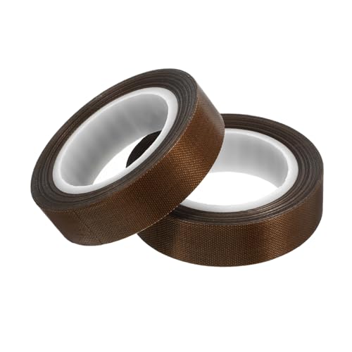 Cabilock 2Rollen Hochtemperatur Klebeband Ptfe Isolierband Für Vakuumierer Hitzebeständig Breit Handvakuumierband Für Lebensmittelversiegelung Isolation Cabilock 2Rollen Hochtemperatur Klebeband Ptfe Isolierband Für Vakuumierer Hitzebeständig Breit Handvakuumierband Für Lebensmittelversiegelung Isolation von Cabilock