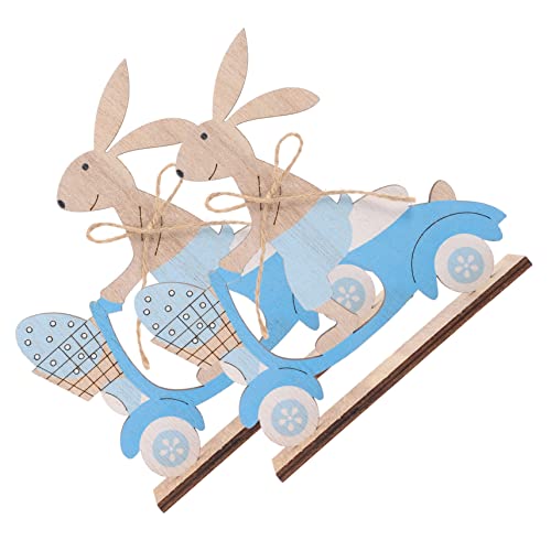 Cabilock 2St Kaninchen-Karotten-Ornament Kuchendekorationen Herbstdeko Halloween-Wohndekoration hasenfiguren Ostern mitgebsel Ostervorräte Ostern Holzverzierung hölzern Sky-Blue Cabilock 2St Kaninchen-Karotten-Ornament Kuchendekorationen Herbstdeko Halloween-Wohndekoration hasenfiguren Ostern mitgebsel Ostervorräte Ostern Holzverzierung hölzern Sky-Blue von Cabilock