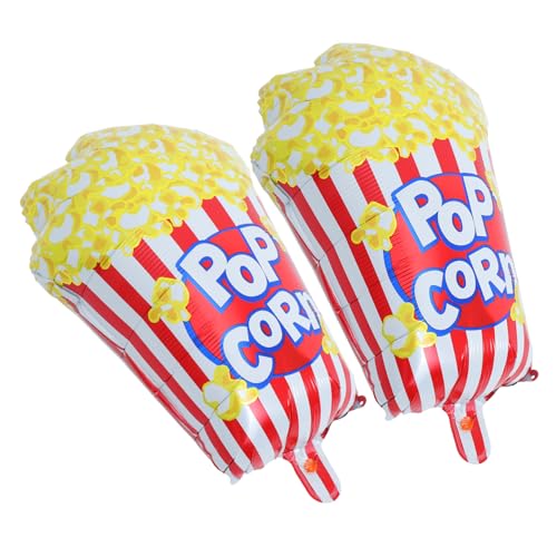 Cabilock 2Stücke Popcorn Folienballons für Filmabend Party Dekoration für Kindergeburtstag Karnevalsfeier und Themenpartys Werkzeug Aufzubauen Einzigartiges Design Cabilock 2Stücke Popcorn Folienballons für Filmabend Party Dekoration für Kindergeburtstag Karnevalsfeier und Themenpartys Werkzeug Aufzubauen Einzigartiges Design von Cabilock