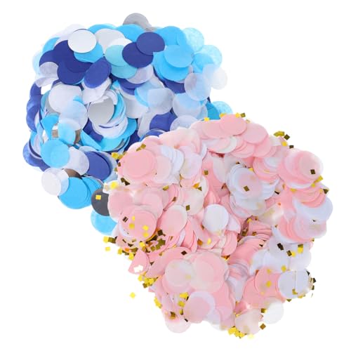 Cabilock 2er-pack Papierkonfetti: Ballonfüller Und Tischstreuer Für Partydekorationen – Buntes Rundes Konfetti Für Hochzeiten, Jubiläen Und Festliche Anlässe Cabilock 2er-pack Papierkonfetti: Ballonfüller Und Tischstreuer Für Partydekorationen – Buntes Rundes Konfetti Für Hochzeiten, Jubiläen Und Festliche Anlässe von Cabilock