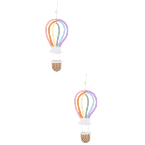 Cabilock 2st Heißluftballon-Regenbogen Hängend Makramee-anhänger Zum Aufhängen Makramee-Quasten Zum Aufhängen An Der Wand Boho-wandbehänge Regenbogen-wandanhänger Draussen Baumwollfaden Cabilock 2st Heißluftballon-Regenbogen Hängend Makramee-anhänger Zum Aufhängen Makramee-Quasten Zum Aufhängen An Der Wand Boho-wandbehänge Regenbogen-wandanhänger Draussen Baumwollfaden von Cabilock