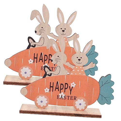 Cabilock Holz Bunny Ornament Ostern 2pcs Kunst Tisch Zeichen Ostern Dekorationen Für Home Office Cabilock Holz Bunny Ornament Ostern 2pcs Kunst Tisch Zeichen Ostern Dekorationen Für Home Office von Cabilock