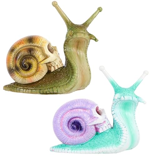Cabilock 2Stücke Resin Schnecke Ornamente Lifelike Tischdekoration Harz Figuren für Geschenkidee für Schneckenliebhaber Vielseitig Einsetzbar in Wohnzimmer Schlafzimmer und Büro Cabilock 2Stücke Resin Schnecke Ornamente Lifelike Tischdekoration Harz Figuren für Geschenkidee für Schneckenliebhaber Vielseitig Einsetzbar in Wohnzimmer Schlafzimmer und Büro von Cabilock