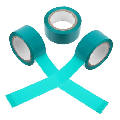 Cabilock 3 Rollen Versandklebeband Sicherheitsband Packband Zum Nachfüllen Sich Bewegendes Band Klebeband Für Verpackungskartons Paketklebeband Für Den Versand Breites Band Green Kleber von Cabilock