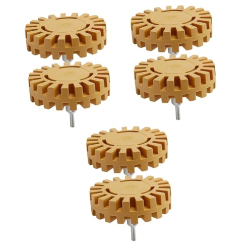 Cabilock 3 Sätze Gummirad Klebeentferner Aufkleberentferner Kleber Radiergummi Radwerkzeug Autoaufkleberentferner Automobil Vinyl Detailing Polierräder 2 Stück * 3 Cabilock 3 Sätze Gummirad Klebeentferner Aufkleberentferner Kleber Radiergummi Radwerkzeug Autoaufkleberentferner Automobil Vinyl Detailing Polierräder 2 Stück * 3 von Cabilock