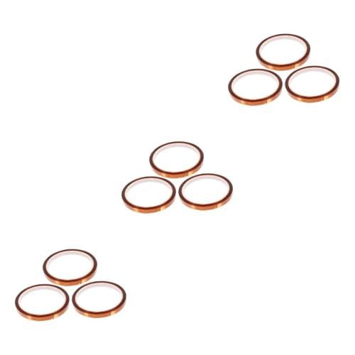 Cabilock 3 Sätze Hochtemperatur Isolierband Hochwertige Schweißbänder Für Chips Hitzebeständiges Klebeband Für Lackierung Verpackung Elektronik Optimal Für Schweißanwendungen 3 Rollen * 3 Cabilock 3 Sätze Hochtemperatur Isolierband Hochwertige Schweißbänder Für Chips Hitzebeständiges Klebeband Für Lackierung Verpackung Elektronik Optimal Für Schweißanwendungen 3 Rollen * 3 von Cabilock