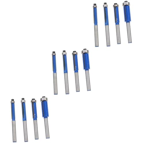Cabilock 3 Sätze Teiliges Fräser Gerade Kantenfräser Doppelflötige Schneidwerkzeuge Für Holzbearbeitung Gravur Präzise Cnc Router Bits 4 Stück * 3 Cabilock 3 Sätze Teiliges Fräser Gerade Kantenfräser Doppelflötige Schneidwerkzeuge Für Holzbearbeitung Gravur Präzise Cnc Router Bits 4 Stück * 3 von Cabilock