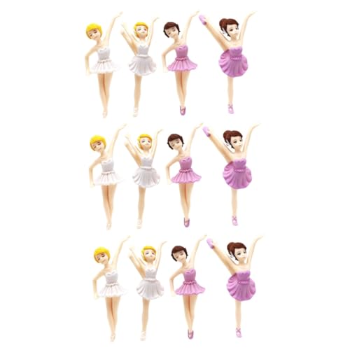 Cabilock 3 Sätze Teiliges Ornament Umweltfreundliche Tortendeko Für Geburtstagsfeiern Bestehend Aus Weißen Und Ballerina Figuren Für Festliche Anlässe 4 Stück * 3 Cabilock 3 Sätze Teiliges Ornament Umweltfreundliche Tortendeko Für Geburtstagsfeiern Bestehend Aus Weißen Und Ballerina Figuren Für Festliche Anlässe 4 Stück * 3 von Cabilock