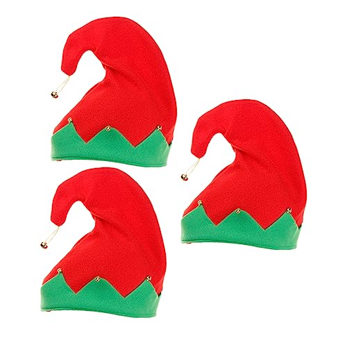 Cabilock 3 Stk Weihnachtsmütze Für Dekorationen Schlüsselanhänger Etikett Lagerregal Kleiderständer Kaschmir Modische Dekoration Wandmontierter Kleiderständer Rot Metallglocke Cabilock 3 Stk Weihnachtsmütze Für Dekorationen Schlüsselanhänger Etikett Lagerregal Kleiderständer Kaschmir Modische Dekoration Wandmontierter Kleiderständer Rot Metallglocke von Cabilock