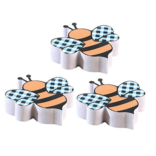 Cabilock 3 Stück Bienen Ornament Teiliges für Tischdekoration Landhausstil für Wohnzimmer Schlafzimmer und Feierlichkeiten und Festliche Anlässe Cabilock 3 Stück Bienen Ornament Teiliges für Tischdekoration Landhausstil für Wohnzimmer Schlafzimmer und Feierlichkeiten und Festliche Anlässe von Cabilock