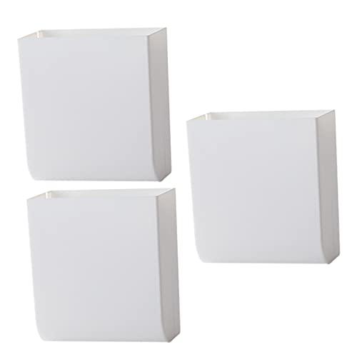 Cabilock 3 Stück Kartons Aufbewahrungsbox Für Die Wand Lochfreier Fernbedienungshalter Fernhalter Wand Wandhalterung Fernbedienung Wandmedien Box Handy Box Fernsehen Weiß Abs Cabilock 3 Stück Kartons Aufbewahrungsbox Für Die Wand Lochfreier Fernbedienungshalter Fernhalter Wand Wandhalterung Fernbedienung Wandmedien Box Handy Box Fernsehen Weiß Abs von Cabilock